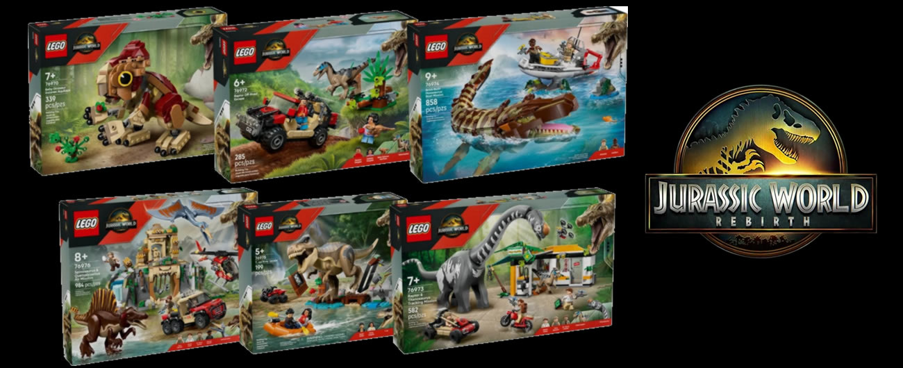 New Jurassic World Rebirth Sets 2025