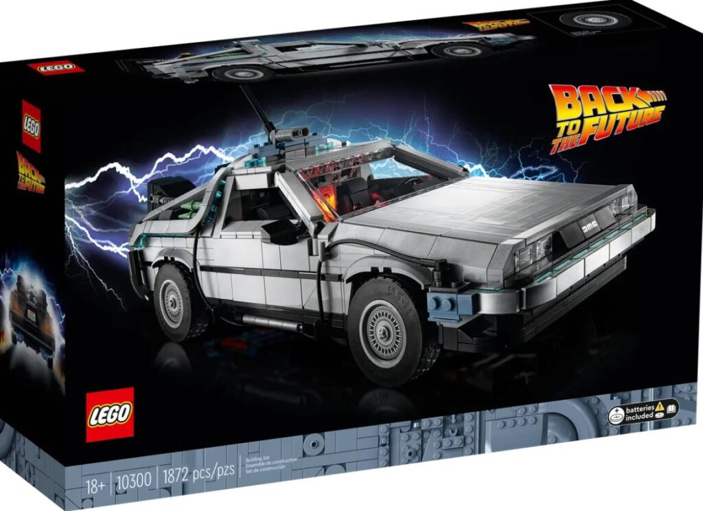 Lego Back to the Future Delorean 10300